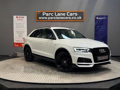 White Used 2018 Audi Q3 Black Edition SUV | £14,999 (Fair price)