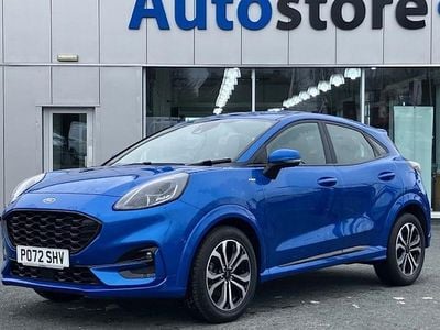 Used Ford Puma ST-Line 125 HP (91 kW) 2022 Blue Hatchback
