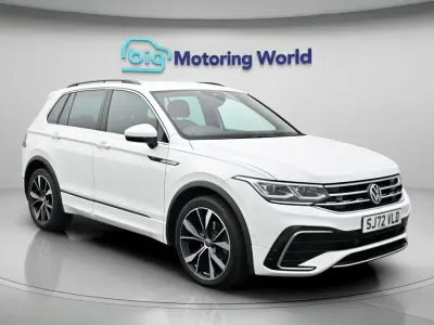 Used VW Tiguan R-line 150 HP (110 kW) 2022 White SUV