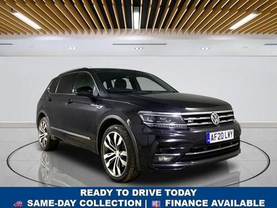 Used VW Tiguan Allspace R-line 190 HP (139 kW) 2020 Black SUV