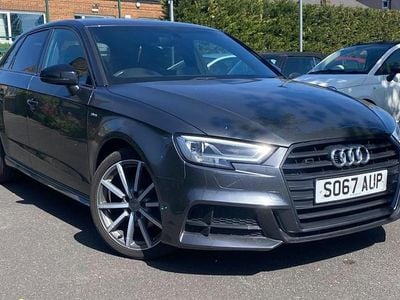 Used Audi A3 Black Edition 150 HP (110 kW) 2018 Grey Sedan