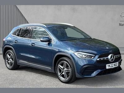 Used Mercedes GLA250 Exclusive 214 HP (157 kW) 2022 Blue SUV