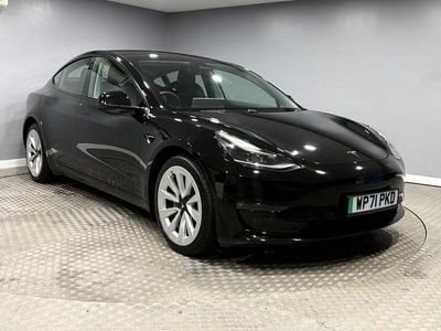 Used Tesla Model 3 Long Range AWD 366 kW (498 HP) 2022 Black Sedan