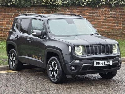 Used Jeep Renegade Trailhawk 237 HP (174 kW) 2021 Black SUV