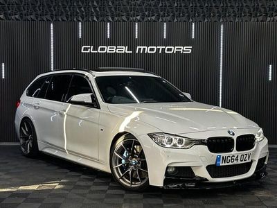 White Used 2015 BMW 330 M Sport Estate | £12,995 (Expensive)