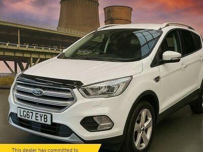 White Used 2017 Ford Kuga Titanium X SUV | £10,490 (Fair price)