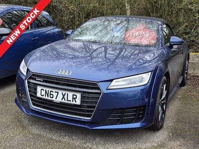 Used Audi TT Roadster Sport 230 HP (169 kW) 2017 Blue Cabriolet