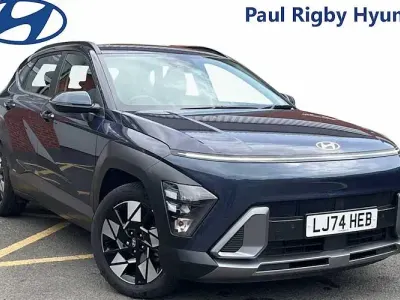 Used Hyundai Kona Advanced 141 HP (103 kW) 2025 Blue SUV