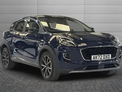 Usado Ford Puma Titanium 125 CV (91 kW) 2022 Azul SUV