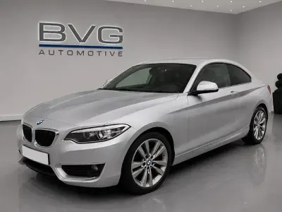 Used BMW 218 150 HP (110 kW) 2016 Silver Coupe