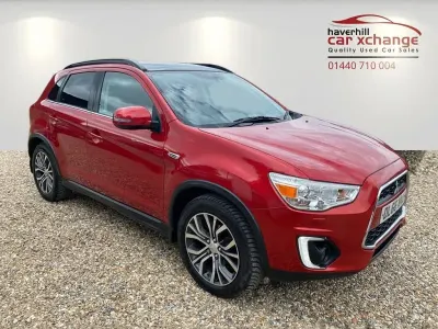 Used Mitsubishi ASX 114 HP (83 kW) 2016 Red SUV