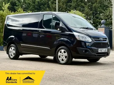 Begagnad Ford Transit Custom Limited 2017 Svart