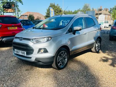 Used Ford Ecosport Titanium 95 HP (69 kW) 2017 Silver SUV