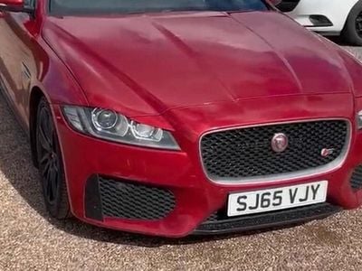 Used Jaguar XF S 2015 Red Sedan