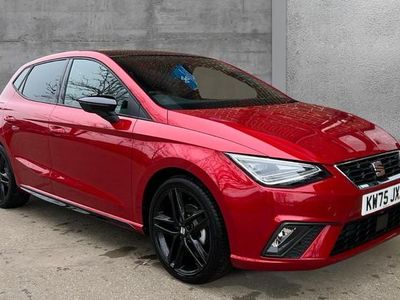 New Seat Ibiza Black Edition 115 HP (84 kW) 2025 Red Hatchback
