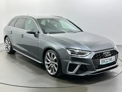 Begagnad Audi A4 S-Line 163 HK (119 kW) 2022 Grå Kombi