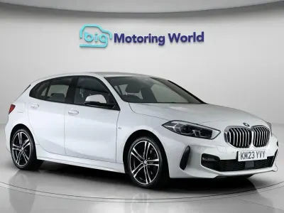Used BMW 118 M Sport 136 HP (100 kW) 2023 White Hatchback