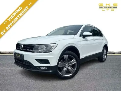 Used VW Tiguan Match 130 HP (95 kW) 2019 White SUV