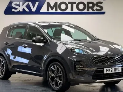 Begagnad Kia Sportage GT-Line 136 HK (100 kW) 2021 Grå SUV