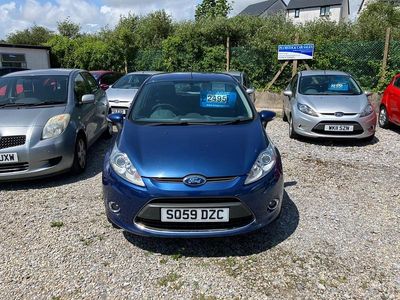 Used Ford Fiesta Zetec 82 HP (60 kW) 2010 Blue Hatchback