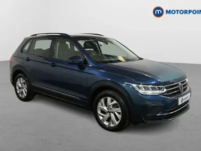 Używany VW Tiguan Life 2021 Niebieski SUV