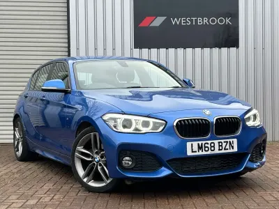 Used BMW 116 M Sport 2018 Blue Hatchback