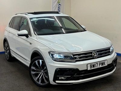 Used VW Tiguan R-line 180 HP (132 kW) 2017 White SUV