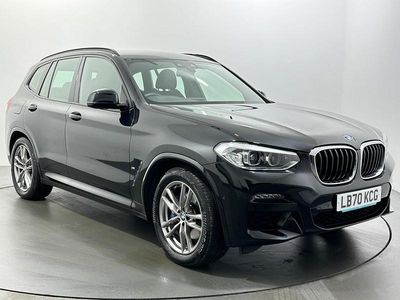 Black Used 2020 BMW X3 M Sport SUV | £19,652 (Good price)