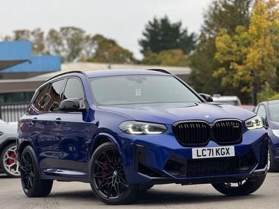 Used BMW X3 M Competition Edition 510 HP (375 kW) 2021 Blue SUV