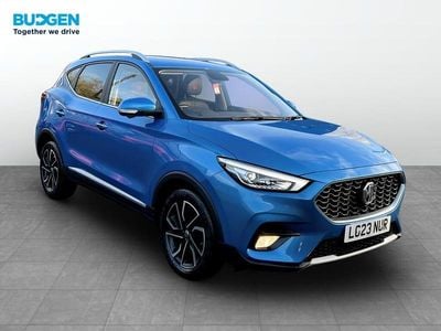 Used MG ZS Exclusive 106 HP (77 kW) 2023 Blue SUV