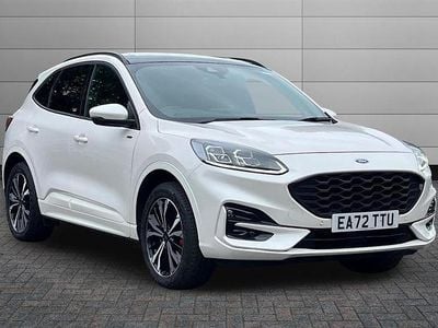 White platinum Used 2023 Ford Kuga ST-Line X SUV | £22,000 (Fair price)