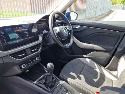 Used Skoda Kamiq SE L Executive 108 HP (79 kW) 2023 Blue SUV