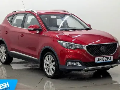 Used MG ZS Excite 106 HP (77 kW) 2018 Red SUV