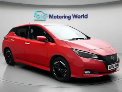 Used Nissan Leaf Tekna 110 kW (150 HP) 2022 Red Hatchback