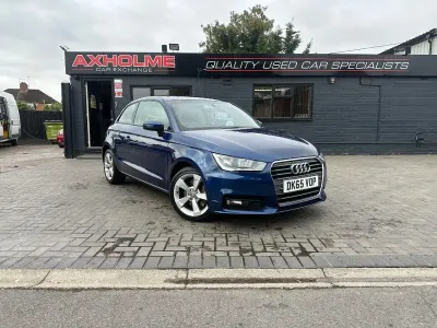 Used Audi A1 Sport 123 HP (90 kW) 2015 Blue Hatchback