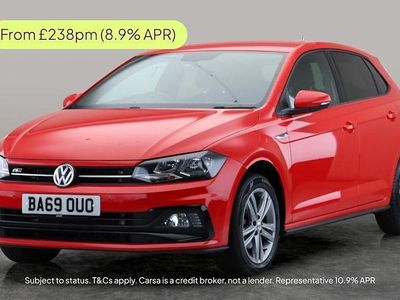 Red Used 2020 VW Polo R-line Hatchback | £13,609 (Fair price)