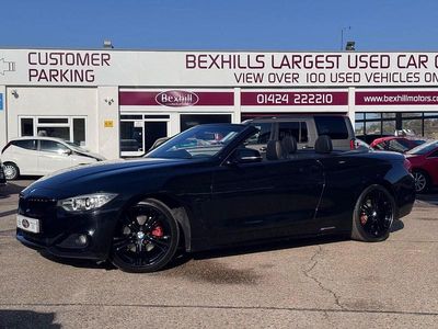 Used BMW 420 Sport Line 2016 Black Cabriolet