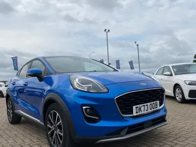 Used Ford Puma Titanium 125 HP (91 kW) 2023 Blue SUV