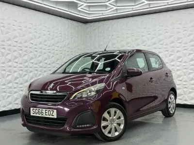 Used Peugeot 108 Active 2016 Purple Hatchback