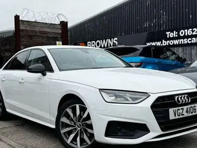 Used Audi A4 Sport 190 HP (139 kW) 2021 White Sedan