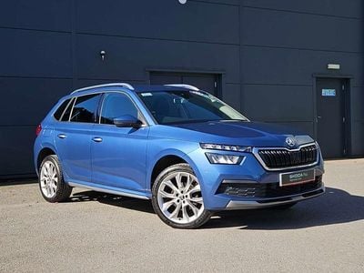 Used Skoda Kamiq SE L 110 HP (80 kW) 2020 Blue SUV