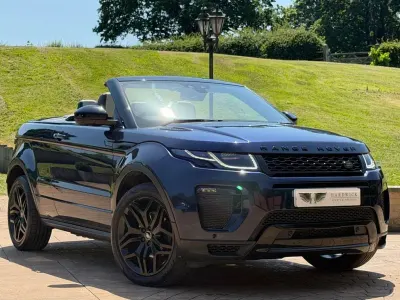 Used Land Rover Range Rover evoque HSE Dynamic 180 HP (132 kW) 2017 Blue Cabriolet