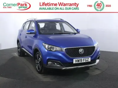 Used MG ZS Exclusive 106 HP (77 kW) 2019 Blue SUV