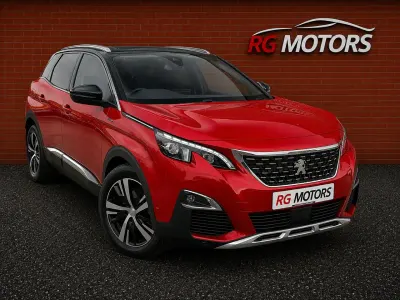 Used Peugeot 3008 GT-line 130 HP (95 kW) 2017 Red SUV
