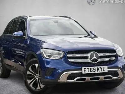 Used Mercedes GLC220 194 HP (142 kW) 2019 Blue SUV