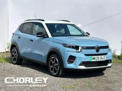 Used Citroën e-C3 83 kW (113 HP) 2025 Blue Hatchback
