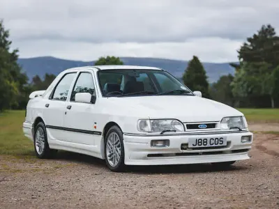 Used Ford Sierra RS 120 HP (88 kW) 1991 White Sedan