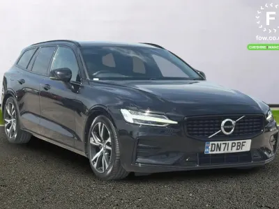 Used Volvo V60 R-Design 197 HP (144 kW) 2021 Black Estate