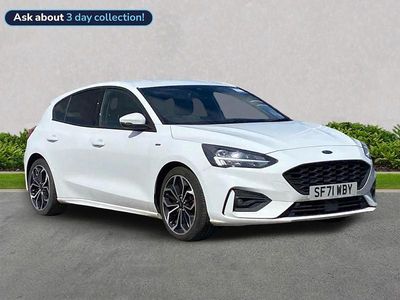 Used Ford Focus ST-Line X 125 HP (91 kW) 2021 White Hatchback