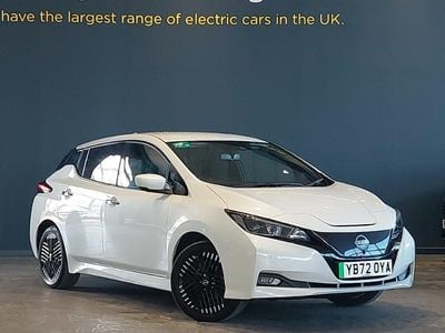 Used Nissan Leaf N-Connecta 110 kW (150 HP) 2022 White Hatchback